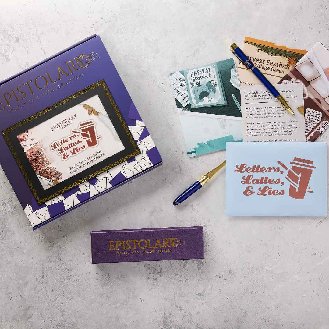 LETTERS, LATTES & LIES DELUXE GIFT BUNDLE