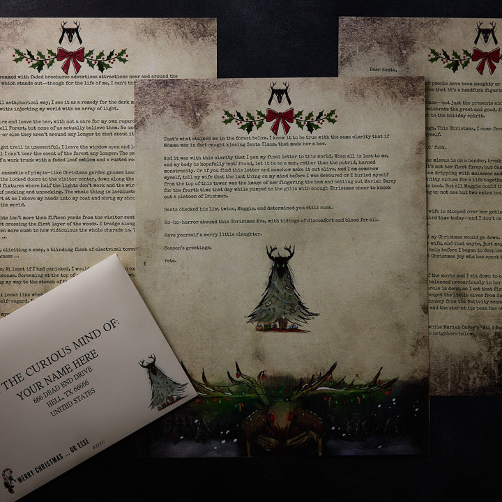 Festive Frights: Yule Be Sorry — holiday horror single letter, photo 3