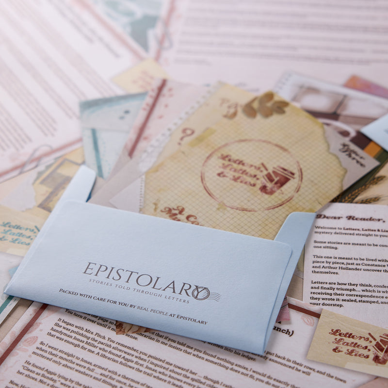 Letters, Lattes and Lies — cozy mystery letter series, photo 5