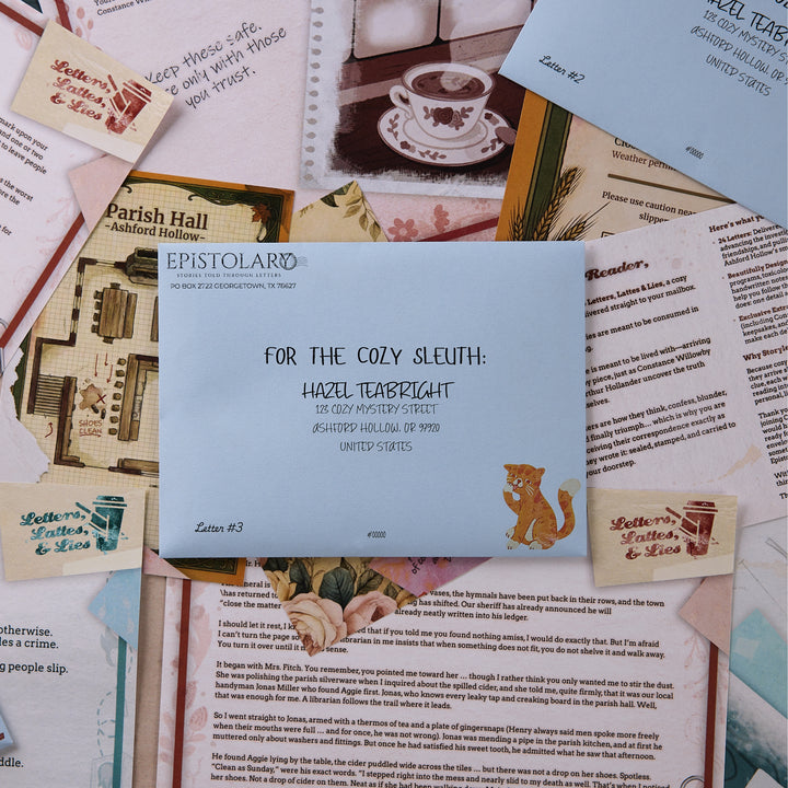 LETTERS, LATTES AND LIES