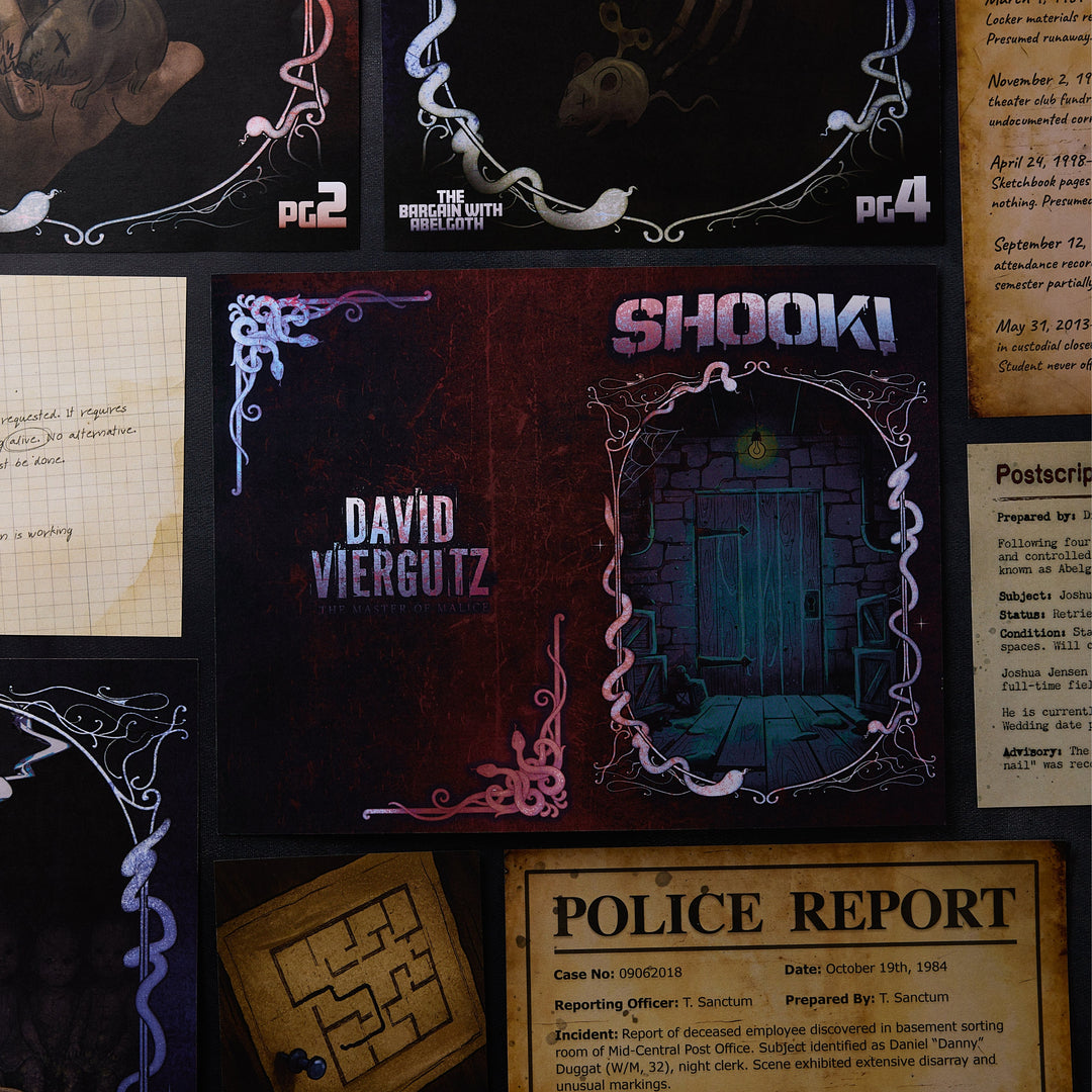 ScareMail The Door with the Blue Nail (Ages 12+) — youth horror letter series (UK), photo 2