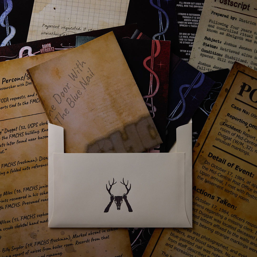 ScareMail The Door with the Blue Nail (Ages 12+) — youth horror letter series (CA), photo 3