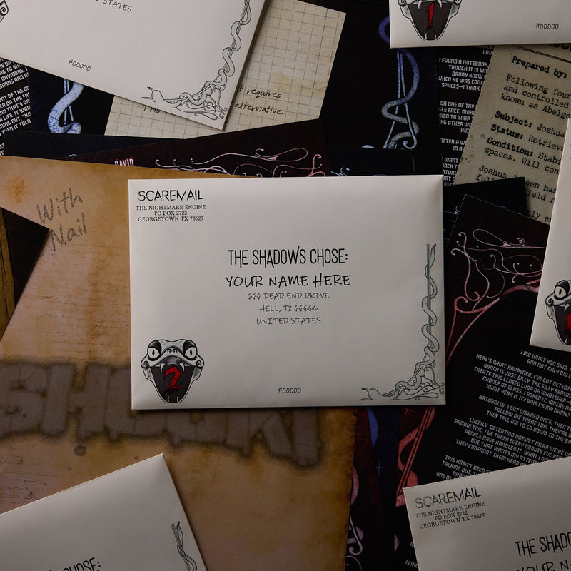 ScareMail The Door with the Blue Nail (Ages 12+) — youth horror letter series
