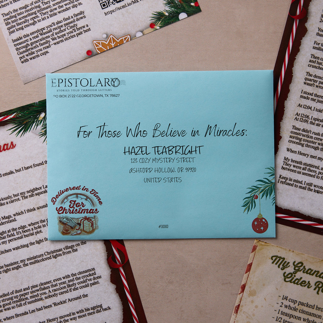 Delivered in Time for Christmas